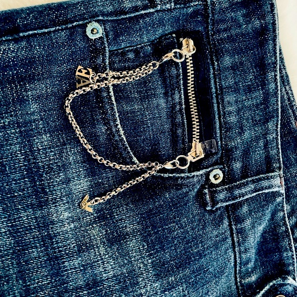 🌟🌟🌟EC EMPORIO ARMANI WOMAN JEANS SZ 8/10🌟🌟🌟🌟🌟🌟🌟🌟🌟🌟🌟🌟🌟🌟🌟🌟🌟🌟 - Picture 3 of 13